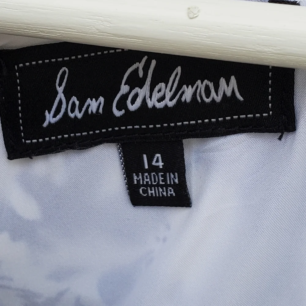 Sam Edelman Puff Sleeve Midi Dress - Picture 5 of 6
